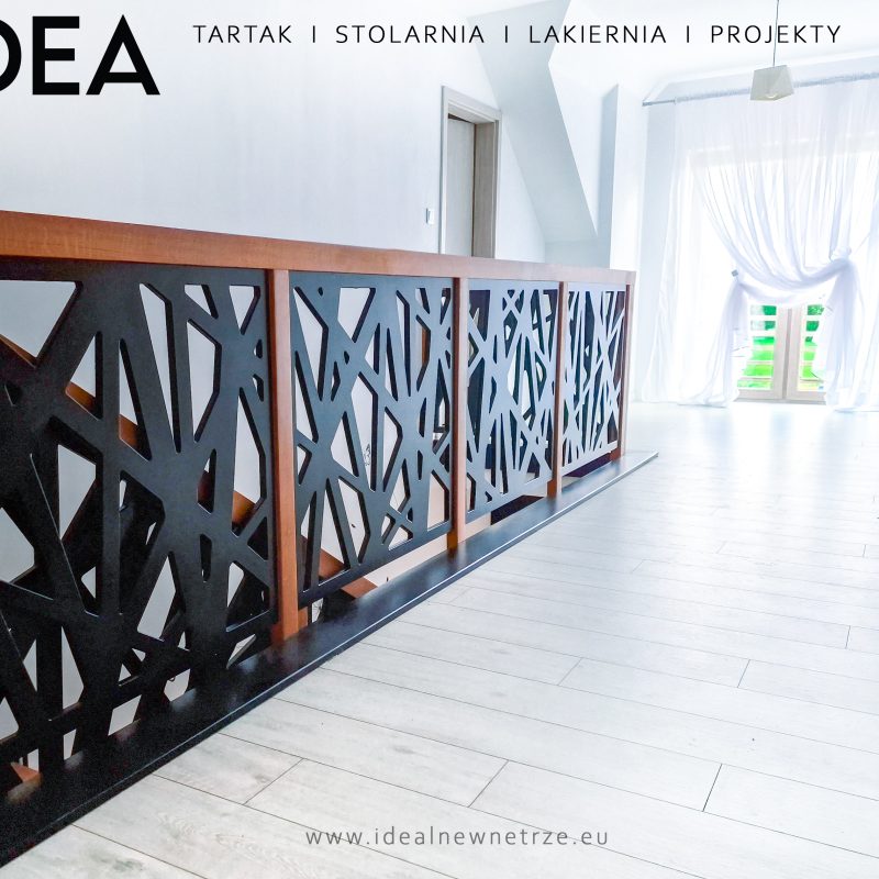 balustrada ażurowa, mdf, drewniana, panel ażurowy, panel dekoracyjny