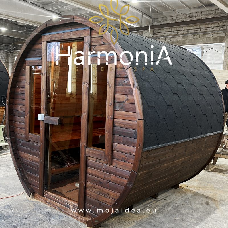 sauna ogrodowa