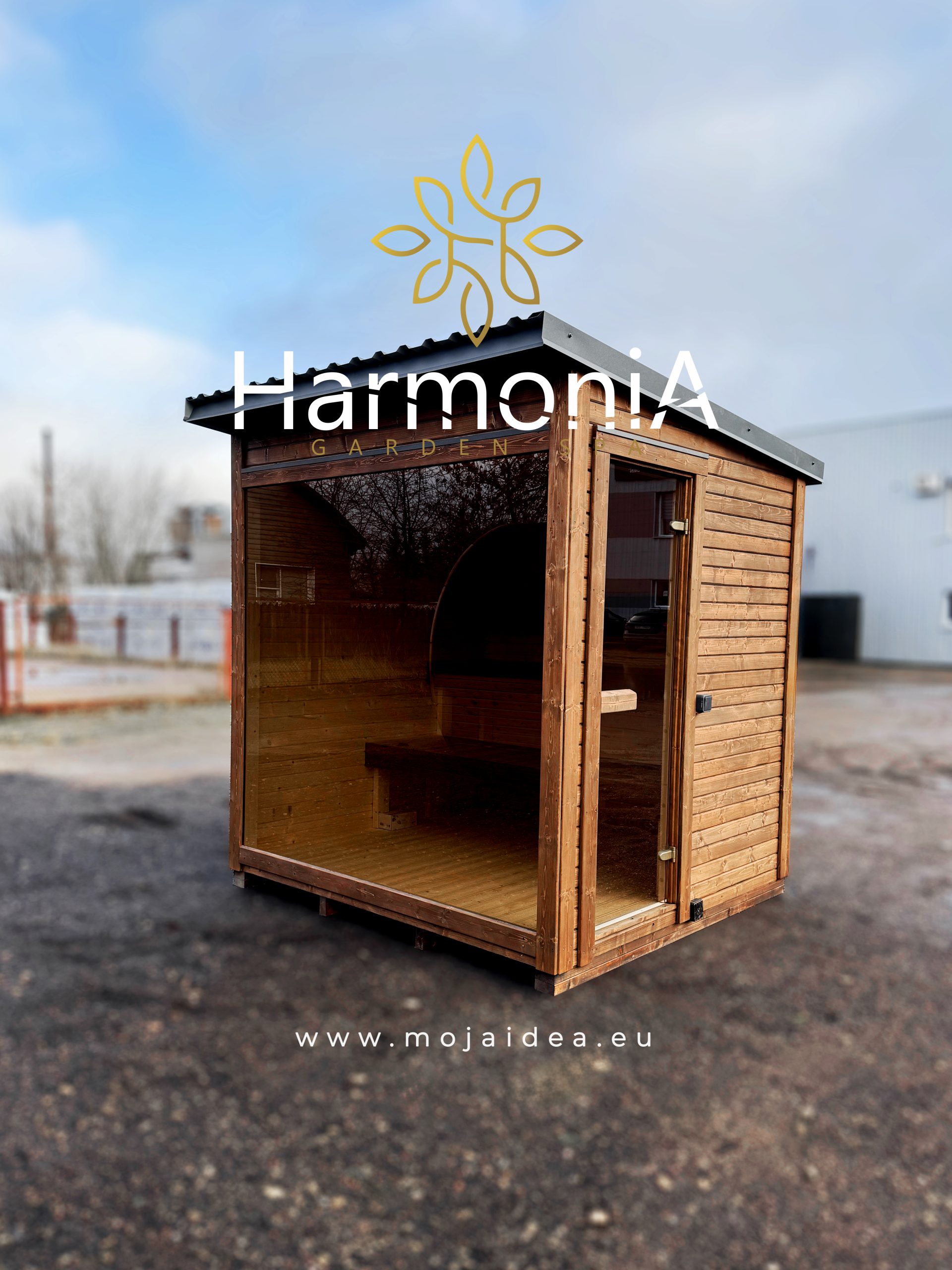 sauna ogrodowa